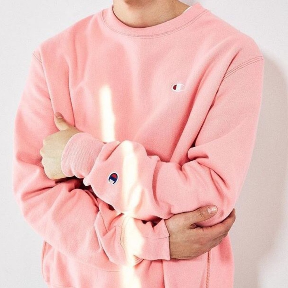 Champion pink sweatshirt/pullover (trade)